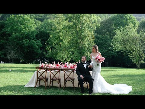 Pink Extravaganza Wedding Inspiration Editorial | Serrano Film Co.