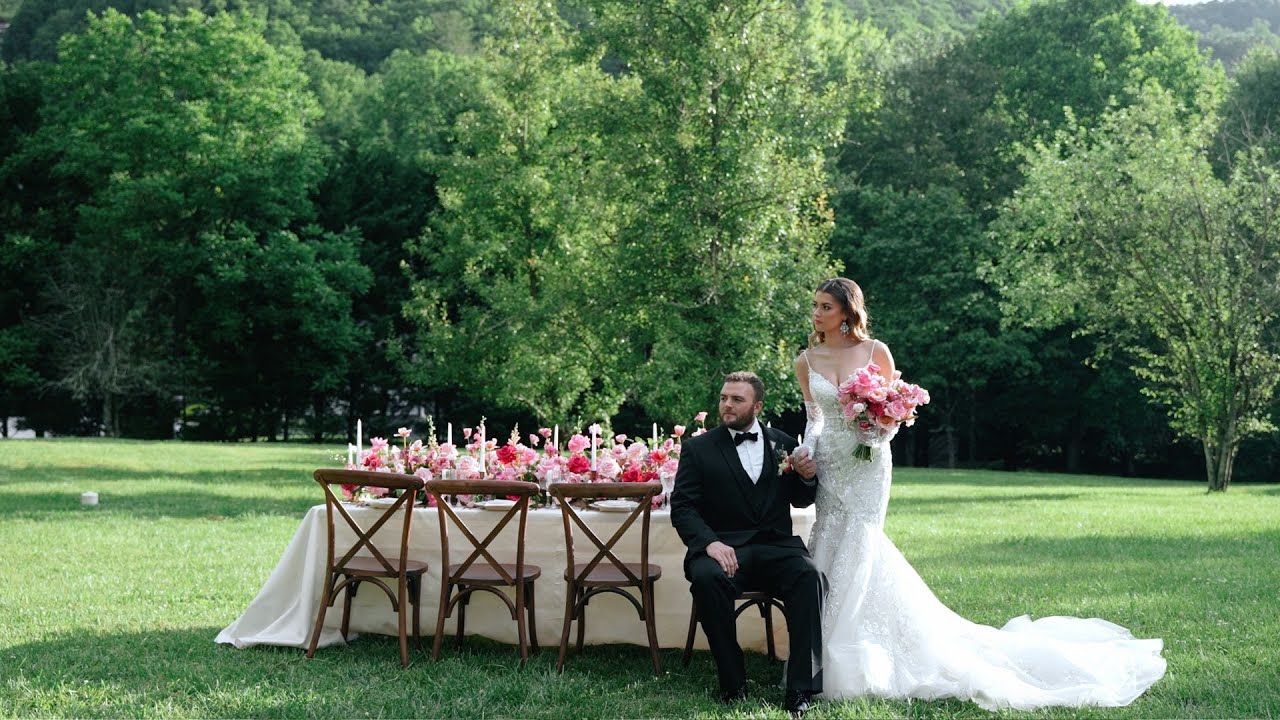 Pink Extravaganza Wedding Inspiration Editorial | Serrano Film Co.