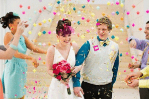 Confetti-couple