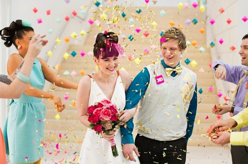 Confetti-couple