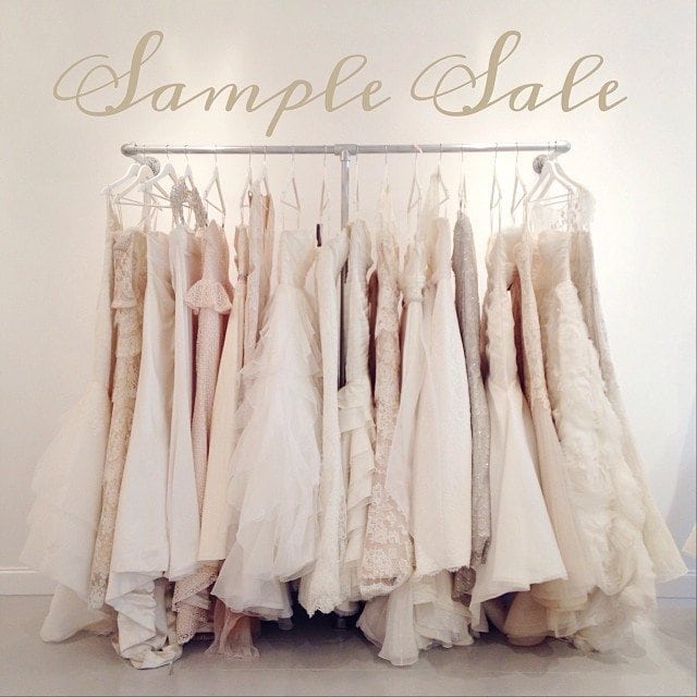 Sample Wedding Gown Sale at Maggie Louise