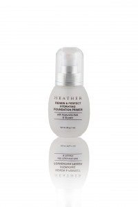 Foundation Primer: Heather 15a – Fills in pores and fine lines to create a silky smooth canvas. Keeps makeup in place all day and night. Made in America. $39.00