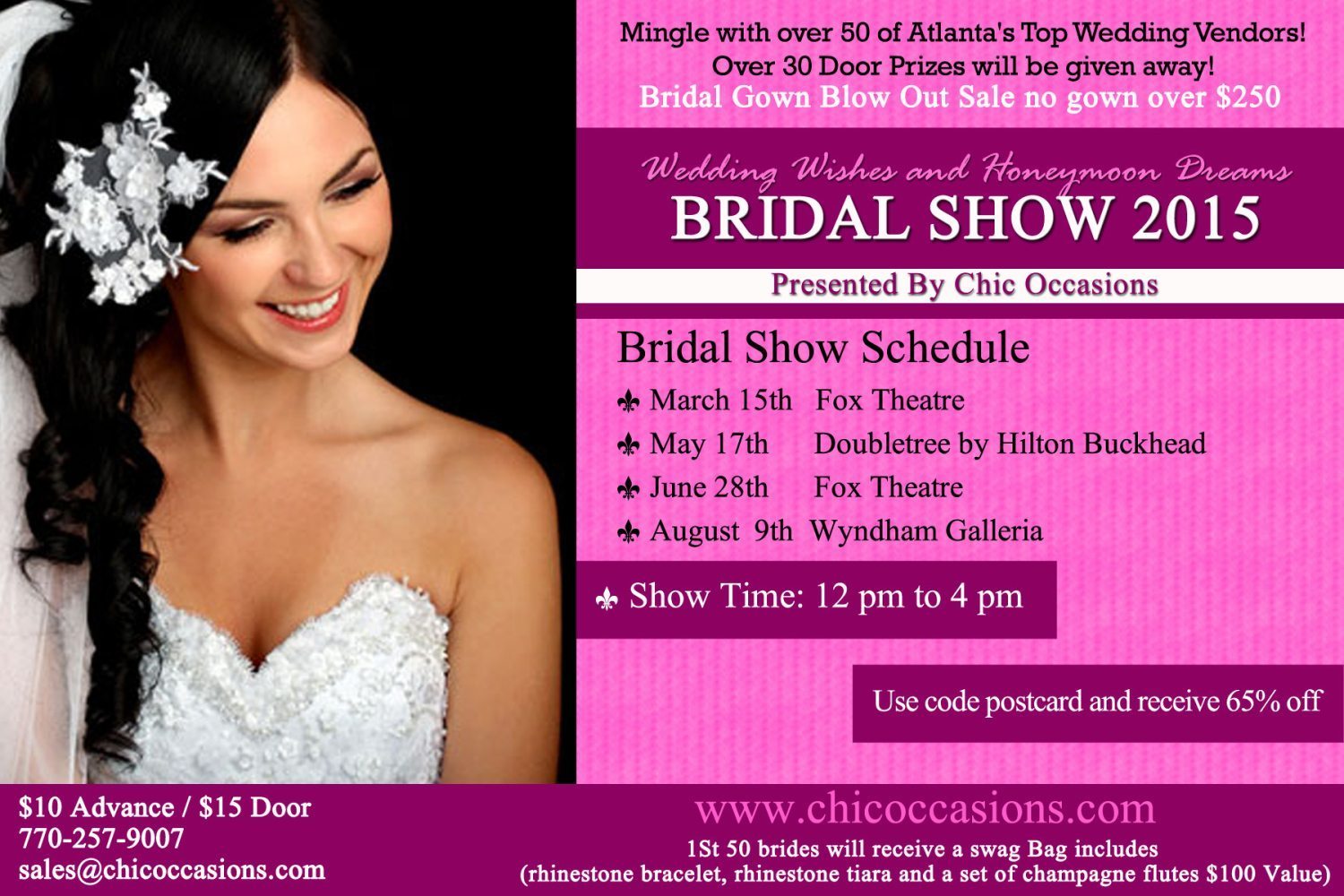 Atlanta, Bridal Show, Southern Bride, Southern Wedding, Wedding Planning 