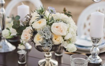 Soft Blue Details of A Dreamy Elopement