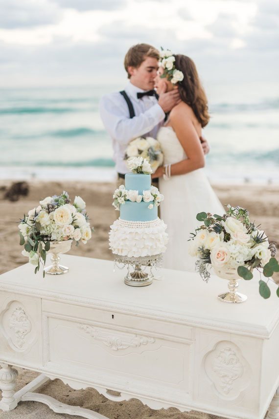 Soft Blue Details of A Dreamy Elopement | Southern Bride