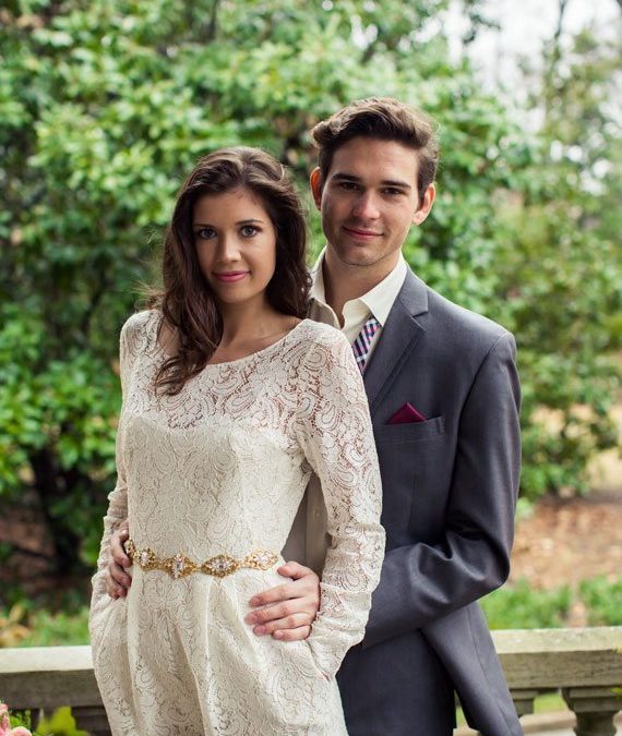 Lovely Lace Romper from BHLDN