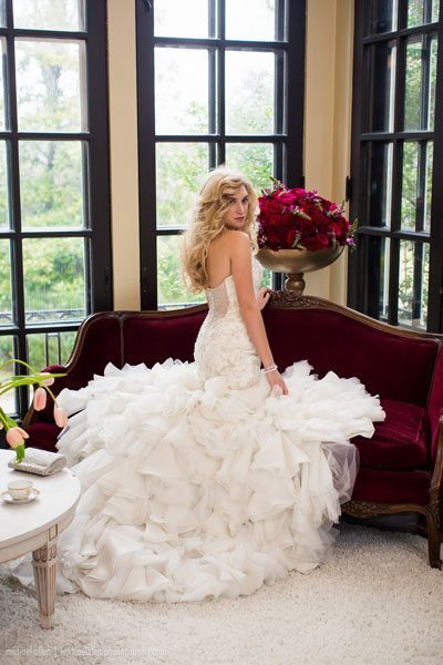 Maggie Soterro, Southern Wedding, Wedding Dress, Wedding Gown, Gown, Mermaid Gown, Romantic Wedding, Vintage Wedding, Wedding Blog