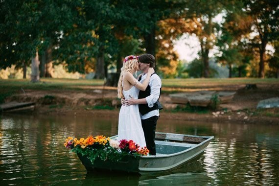 Wildly Romantic Engagement Shoot