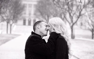 Beautiful Winter Engagement Shoot
