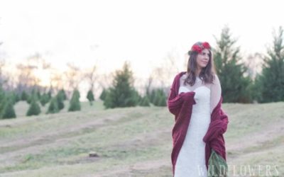 Christmas Tree Farm Wedding Inspiration