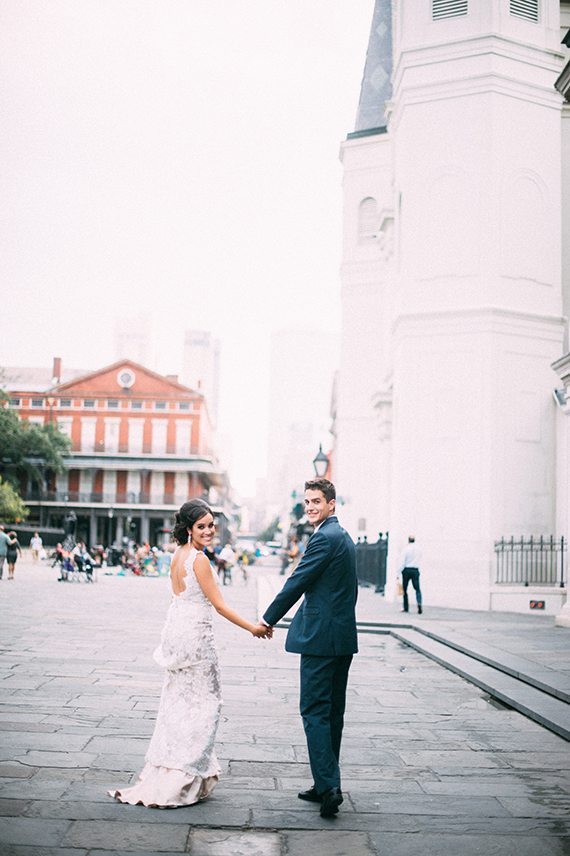 Wedding, Southern Bride, Bridal shoot, Bride, Groom, French Quarters, Louisiana, Southern Bride Magazine, Luxury, Quaint 