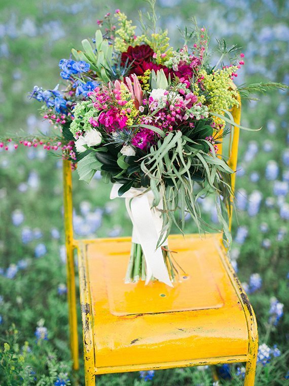 Awake Photography, Bluebonnets, Wild Flowers, Wedding, Gowns, Colors, Sunset, Nature, Heather Benge Events, Rockin' Star Ranch, Dancing Pen & Press, Lone Star Bloom, Charmed by Tonya, Impression Bridal, Over the Top Linen, Texas, Southern Bride