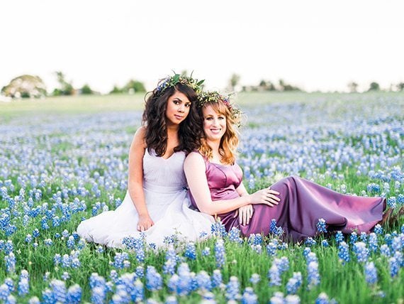 Awake Photography, Bluebonnets, Wild Flowers, Wedding, Gowns, Colors, Sunset, Nature, Heather Benge Events, Rockin' Star Ranch, Dancing Pen & Press, Lone Star Bloom, Charmed by Tonya, Impression Bridal, Over the Top Linen, Texas, Southern Bride