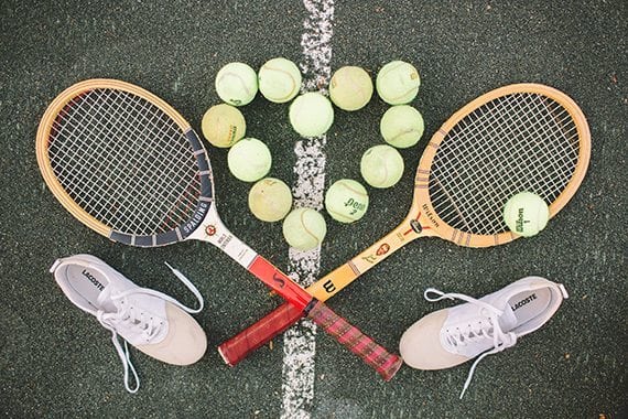 Hysterisch Vakantie stikstof Love, Set, Match - A Tennis Engagement | Southern Bride