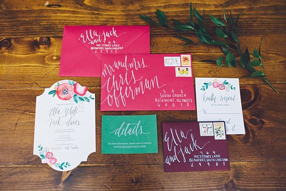 Wedding, Invitations, Designs, Southern Bride