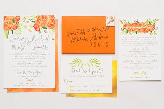 Wedding, Invitations, Designs, Southern Bride