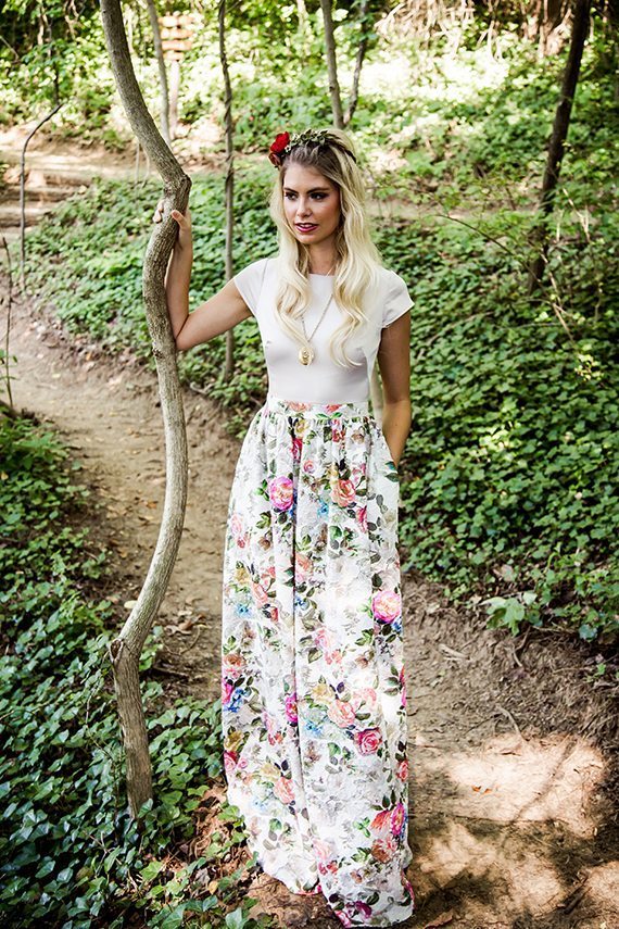 Johanna dress, BHLDN, Flower, Free-Spirited, Wedding, Love 4 Sale, Maggie Harrison, Southern Bride