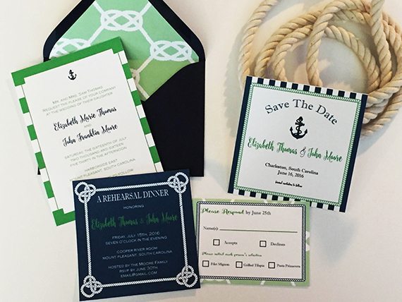 Wedding, Invitations, Designs, Southern Bride