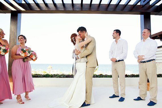 Playa Mujeres, Mexico, Beach, Wedding, Jaime Glez, DIY, Seashells, Southern Bride