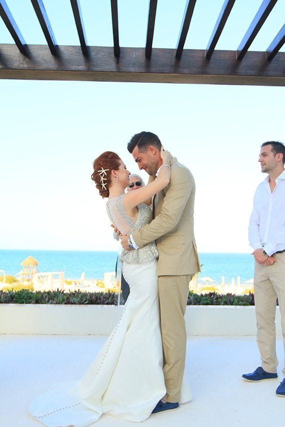 Playa Mujeres, Mexico, Beach, Wedding, Jaime Glez, DIY, Seashells, Southern Bride