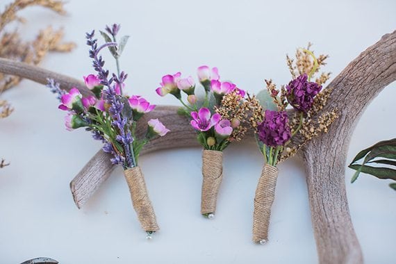 DIY or Buy Wildflower Boutonnieres