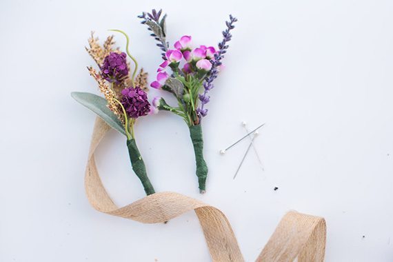 DIY, Bride, Organic, Florist, Etsy, Wildflower Boutonnieres