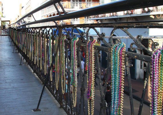 Bourbon Cowboy, New Orleans, French, Balcony, Bourbon Street, Southern Bride, Wedding