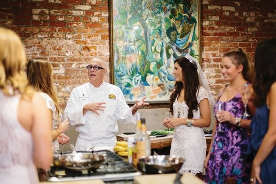 New Orleans, Louisiana, Chef, Cooking, New Orleans School of Cooking, Rehearsal Dinner, Bridesmaids, Southern Bride