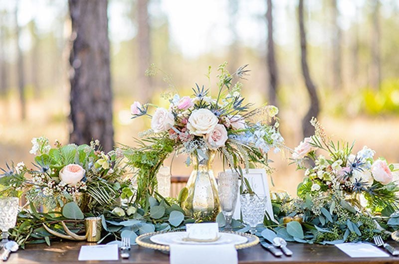 Antler Inspired Shoot Center Piece