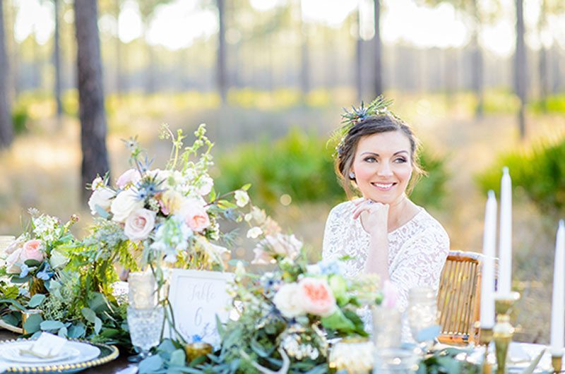 Antler Inspired Wedding Table