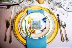Blush + Blue Wedding Inspiration