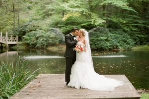 Fairytale North Carolina Wedding-kiss