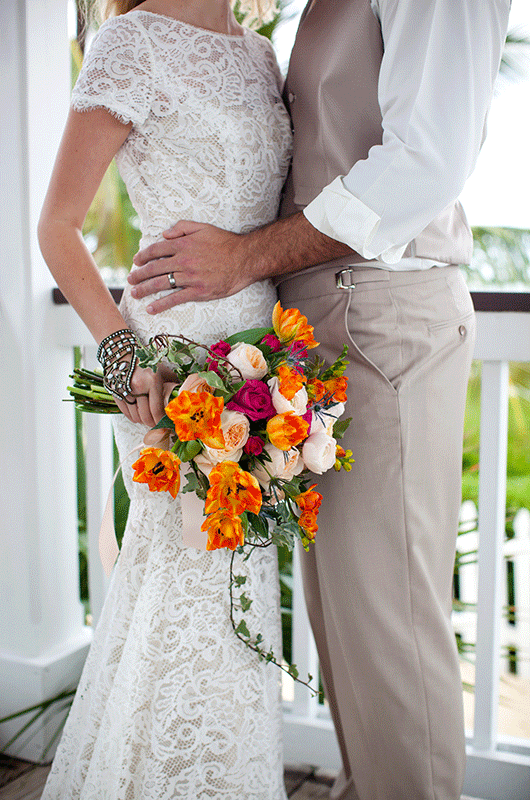 Lovely Lace from Davids Bridal-side