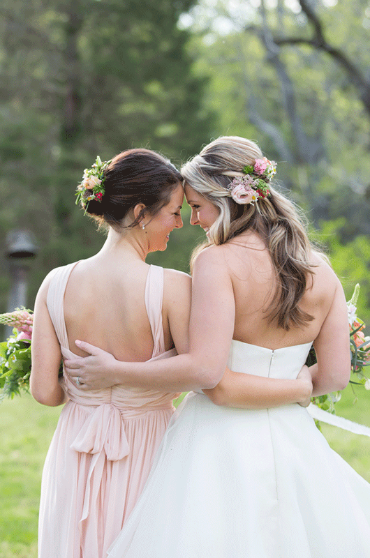 Sweet North Carolina Wedding-bridesmaid