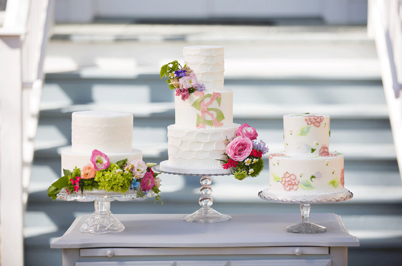 Sweet North Carolina Wedding-cakes
