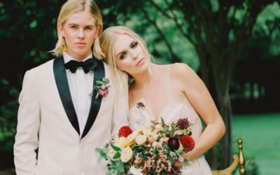 Romantic and Moody Fall Wedding Inspiration