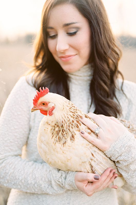 sunrise_breakfast-beth_holding_chicken