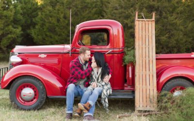 Christmas Card Engagement Shoot