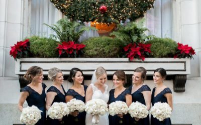 Beautiful Christmas New Orleans Wedding