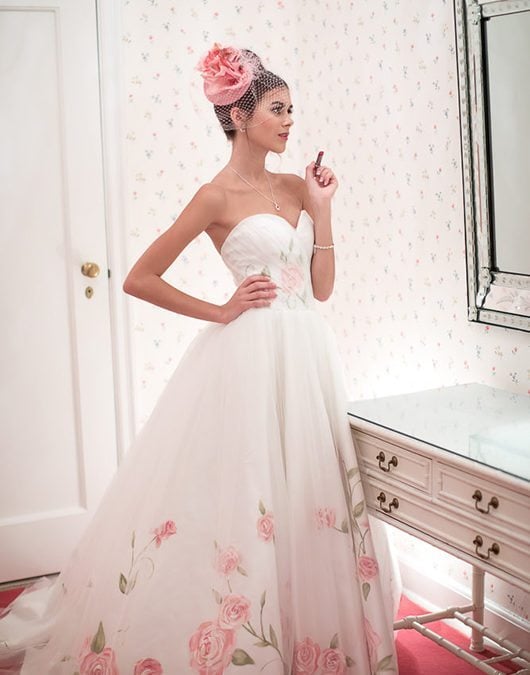 Eugenia Couture Floral ‘Rosalina’ Ballgown