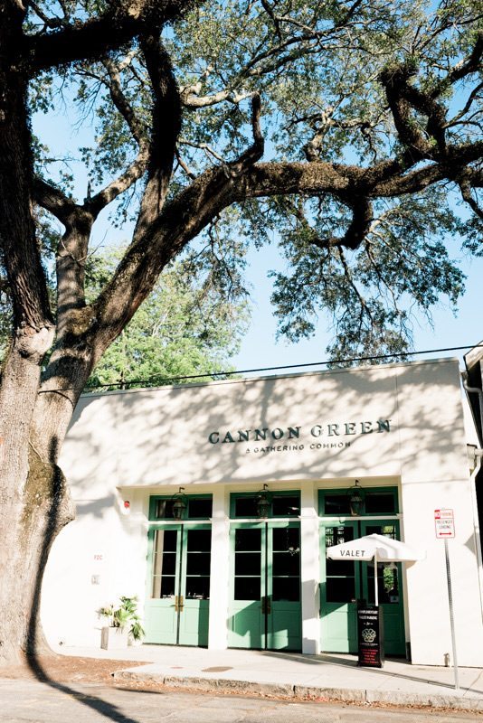 Gorgeous Charleston Wedding_That_Almost_Didn't_Happen-Couple_Walk-Cannon_Green