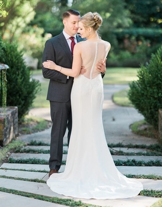 Romantic Memphis Garden Ceremony