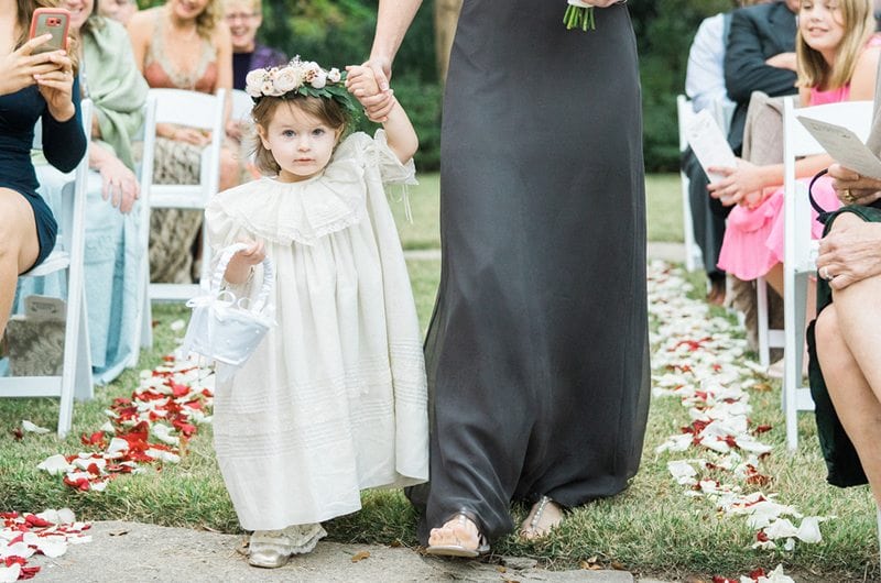 Romantic_Memphis_Garden_Ceremony-Flower_Girl