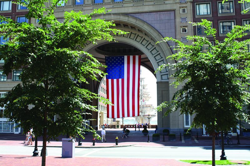 Boston_Harbor_Hotel-American_Flag