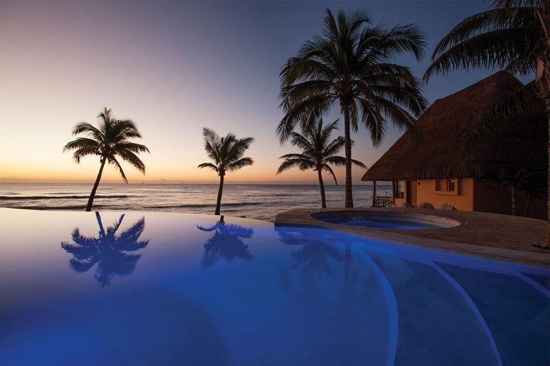 Mahekal_Beach_Resort_Mexico-Sunrise_Pool