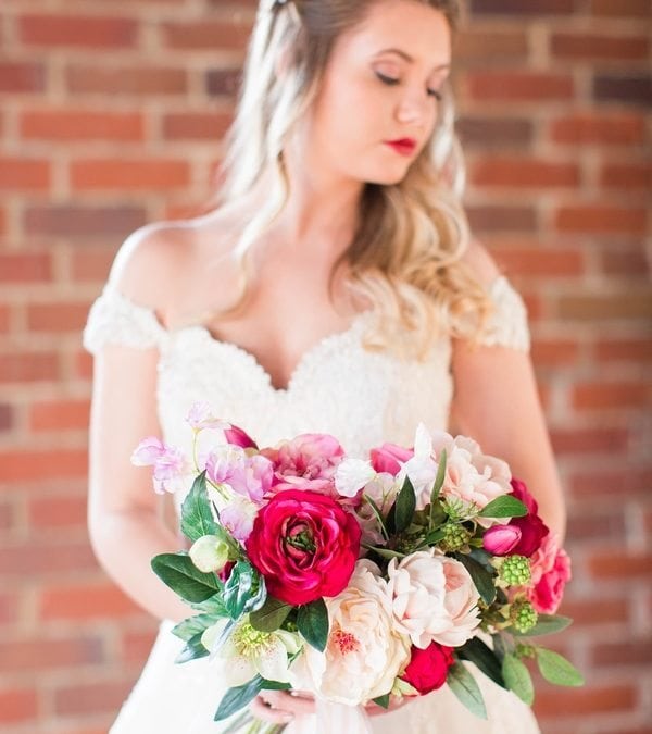 Bold Colors: Pinks and Reds |  Wedding Inspiration in Statesboro, GA