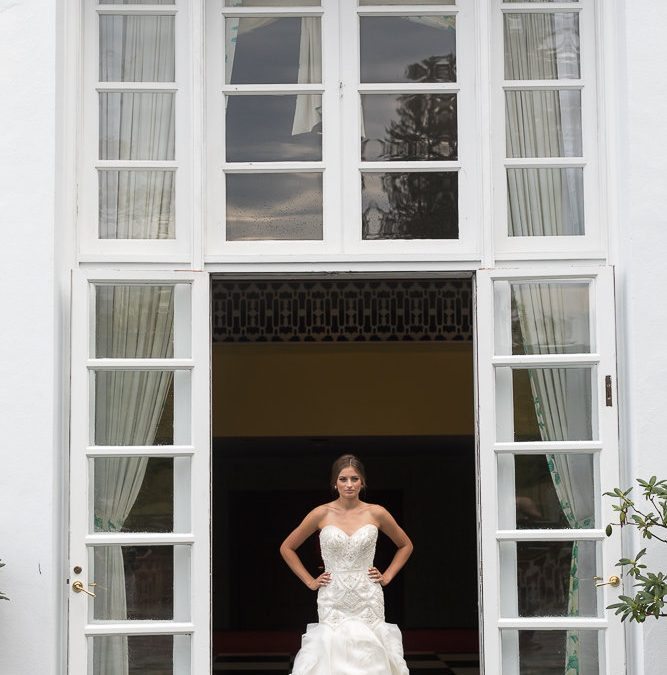 Art Deco Wedding Dress by Val Stefani