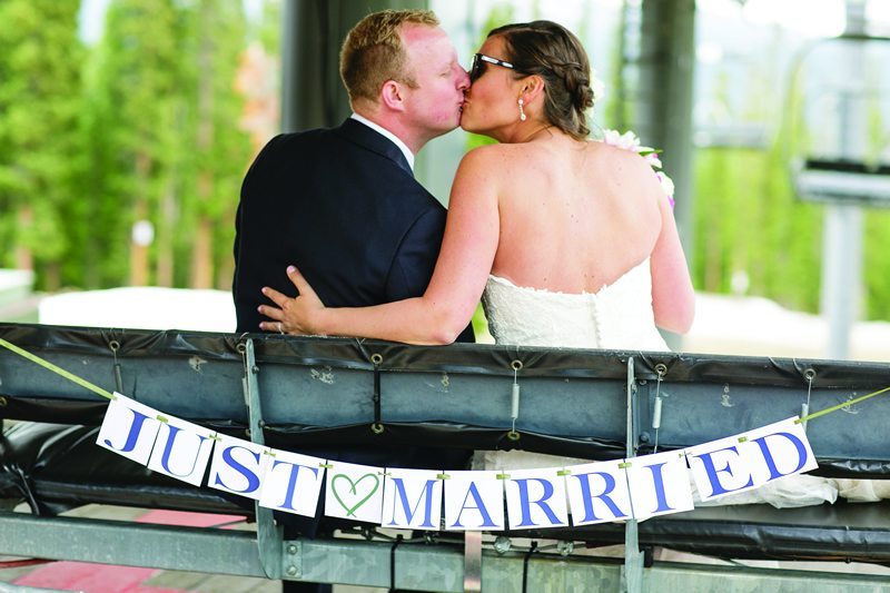 Copper_Mountain_Colorado-Just_Married_Sign