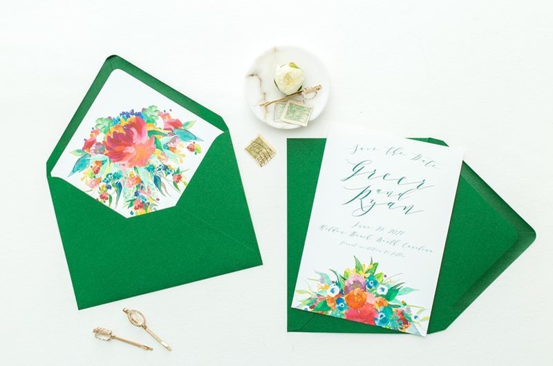 Custom Invitations by Five Dot Design