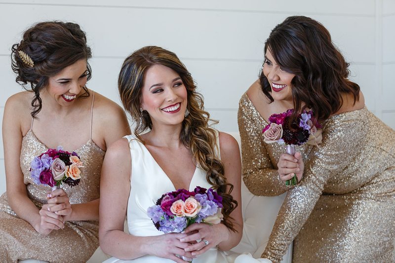 Elegant_Bard_Wedding-Bridesmaids_Laughing